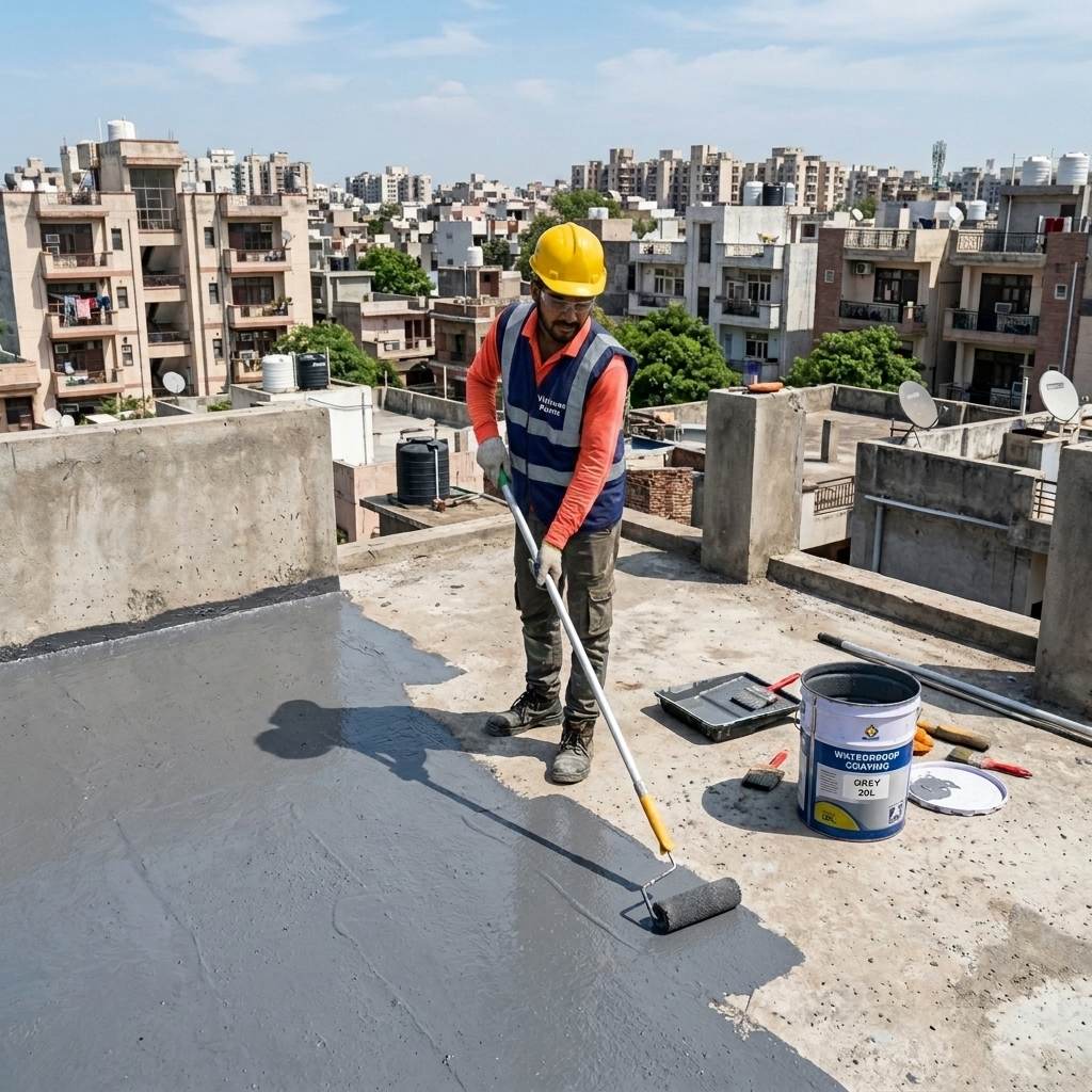 Waterproofing services in Indore - Vishwas Homes