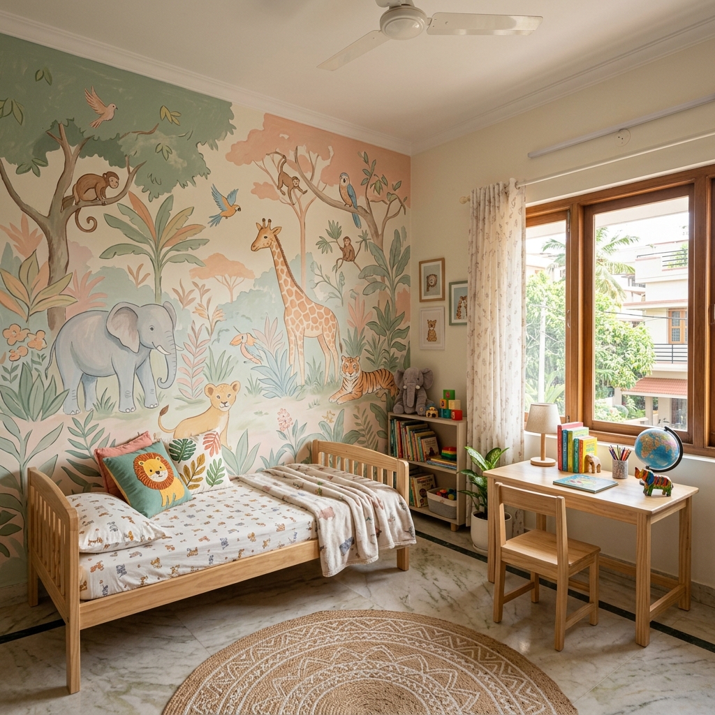Top 5 Kids Room Painting Themes in Indore: Creative & Washable